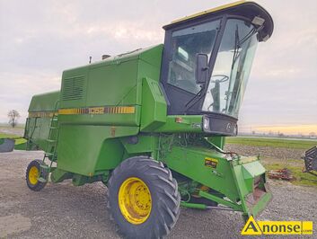 Anonse KOMBAJN, JOHN DEERE, 1052 z sieczkarnia, heder 3 m, kabina �adna nowego typu silnik 4 turbin�, 2100 mth, sprowadzony tel 5x1x7x7x4x9x9x7x8x,