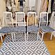 KRZES�O, kolor bia�y, Sprzedam 4 krzes�a w kolorze bia�ym, kolor siedziska jak na zdj�ciach. Wymiary: siedziska-38x40x44, wys. oparcia od po