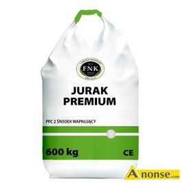 Anonse NAWOZY, wapniowe, Wapno granulowane bez magnezu Jurak Premium to bezpieczny naw�z wapniowy o wysokiej zawarto�ci CaCO3 - 90% (CaO 50%). Jest