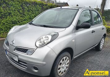 Anonse NISSAN MICRA, 2009r., 1.240cm<sup>3</sup>, 65, benzyna, hatchback, 133.000, srebrny, metalik, poduszki powietrzne, 2xPP, elektryczne szyby prz�d (2xES)