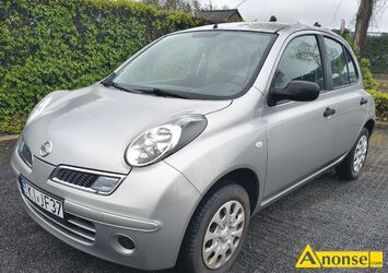 Anonse NISSAN MICRA, 2009r., 1.240cm<sup>3</sup>, 65KM, benzyna, hatchback, 130.000km, srebrny, c.8.700z�. RADOM
