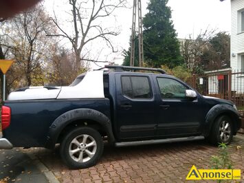 Anonse NISSAN NAVARA, 2011r., 2.500cm<sup>3</sup>, 190KM, turbo diesel + intercooler, pick-up, 274.000km, fioletowy, metalik, system kontroli trakcji, poduszk