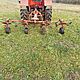 PRZETRZ�SARKA, KUHN, karuzelowy sk�adany r�cznie do ty�u wa�ek wom w komplecie, stan dobry, c.3.200z�. LIS�W