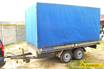 Anonse PRZYCZEPKA, Gniotpol, samochodowa, Sprzedam przyczep� marki Gniotpol model G 300 rok produkcji 2003. Wymiary przyczepy- miara po zewn�trz d�
