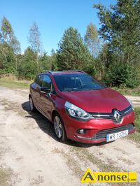 Anonse RENAULT CLIO, 2018r., 898cm<sup>3</sup>, 90KM, turbo benzyna, kombi, 154.231km, wi�niowy, metalik, Renault Clio turbo benz energi tce limitet nawigacja