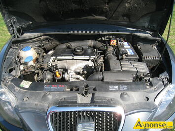 Anonse SEAT LEON, 2005r., 2.000cm<sup>3</sup>, 140KM, 16V, diesel, hatchback, 302.500km, grafitowy, metalik, system kontroli trakcji, poduszki powietrzne, 4xP