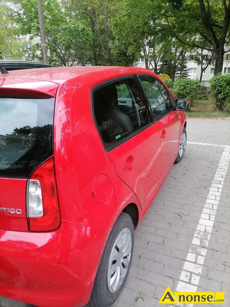 SKODA  Citigo , 2013r./X, 1.000cm<sup>3</sup>, 60KM , benzyna, hatchback, 94.500km, czerwony opis dodatkowy: Dzie� dobry, sprzedam Skod� Citigo rocznik 2013.
Nr vin TMBZZZAAZED615415.
Przebieg 94500km.
Moc 60km. Salon Polska. 
Stan bardzo dobry. Dwa komplety k�. 
Zapraszam do kontaktu. Prosz� o kontakt tylko telefonicznie.
 (Og�oszenie grzeczno�ciowe). Samoch�d mo�na ogl�da� w Poznaniu os. Lecha.
 stan przedmiotu transakcji: stan bardzo dobry - image 1
