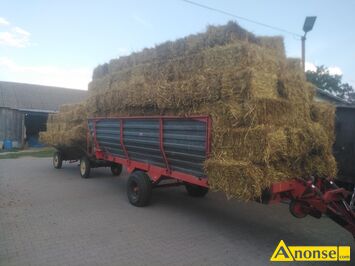 Anonse S�OMA, w kostkach, Sprzedam s�om� owsiana cena 5z� w kostkach du�e kostki tego roczne 2025r mam tez zytni� czysta bardzo du�e kostki Kazimie