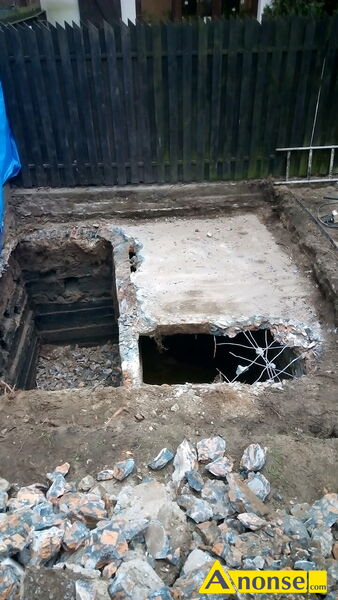 SZAMBA  opis dodatkowy: Szamba Betonowe KOMPLEKSOWO. AWARIE.Modernizacje.Przer�bki.izolacje Szamba.Uszczelnienia Szamba.Likwidacje Uszkodzone i Stare Zbiorniki na Szambo.Pod��czenia Zbiornika Szamba do budynku i Pod��czenie Zbiornika Szamba do ALTANKI na dzia�kach Rekreacyjnych.Naprawy r�ne Zbiorniki na Szambo.Monta�e rury Typ(Szybko Z��czka)do Odbioru z Szamba Nieczysto�ci rura montowana w P�otach r�nego rodzaju i Murkach.
Wymiana i Naprawy r�ne rury Typ(Szybko Z��czka)do Odbioru Nieczysto�ci z Szamba .Naprawy Kominka Betonowego do Szamba. Wymiana starych rur Kanalizacyjnych w domach i na zewn�trz domu od Szamba do budynku. Monta� i Naprawy W�azy �eliwne i Ogrodowe do Szamba i wodomierzy. Monta� Nowe Zbiorniki Betonowe (atest)na Szambo. Szeroki wyb�r Zbiornik�w Betonowych o r�nych wymiarach i pojemno�ci od 4<sup>3</sup> do 12<sup>3</sup> Zbiorniki Montujemy w zale�no�ci od Zlecenia r�wnie� Szeregowo dla zwi�kszenia pojemno�ci. 
Wykonujemy Solidnie d�ugoletnie do�wiadczenie.Kompleksowo.
Warszawa i bliskie okolice.Tel.508 314 638 - image 1