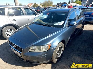 Anonse VOLVO V50, 2007r., 1.600cm<sup>3</sup>, 115KM, diesel, kombi, 370.000km, grafitowy, metalik, ABS, ASR, autoalarm, poduszki powietrzne, 6xPP, immobilise