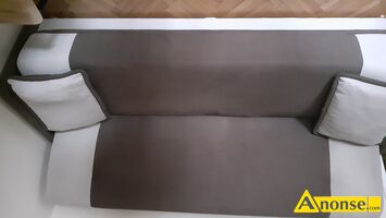 Anonse WERSALKA, kolor be�, 2-osobowa, z pojemnikiem na po�ciel, u�ywana, Wersalka u�ywana. Stan Dobry., stan dobry, c.100z�. RADOM