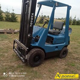 Anonse - WÓZEK, spalinowy, TOYOTA-LINDE, c.14.000zł. MICHAŁÓW Anonse WÓZEK, spalinowy, TOYOTA-LINDE, c.14.000zł. MICHAŁÓW