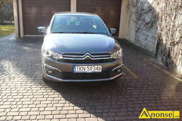 Anonse - CITROEN C-Elysee, 2019r./VI, 1.199cm<sup>3</sup>, 83KM, benzyna, sedan, 80.900km, ABS, system kontroli trakcji, poduszki powietrzne, 4xPP, ASR, immobil Anonse CITROEN C-Elysee, 2019r./VI, 1.199cm<sup>3</sup>, 83KM, benzyna, sedan, 80.900km, ABS, system kontroli trakcji, poduszki powietrzne, 4xPP, ASR, immobil