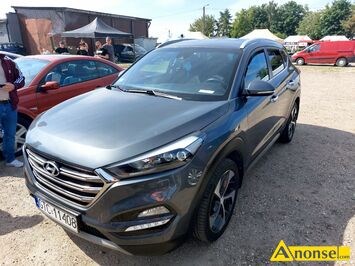 Anonse - HYUNDAI TUCSON, 2017r., 2.000cm<sup>3</sup>, 136, diesel, hatchback, 221.000km, szary, metalik, ABS, ASR, aluminiowe felgi, 1.właściciel, bezwypadkowy, Anonse HYUNDAI TUCSON, 2017r., 2.000cm<sup>3</sup>, 136, diesel, hatchback, 221.000km, szary, metalik, ABS, ASR, aluminiowe felgi, 1.właściciel, bezwypadkowy,