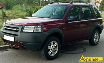Anonse - LAND ROVER FREELANDER, 2003r., 1.950cm<sup>3</sup>, 315.000km, ABS-system zapobiegający blokowaniu kół Antena radiowa Autoalarm Głośniki 4 szâ¨+ Hak Anonse LAND ROVER FREELANDER, 2003r., 1.950cm<sup>3</sup>, 315.000km, ABS-system zapobiegający blokowaniu kół Antena radiowa Autoalarm Głośniki 4 szâ¨+ Hak