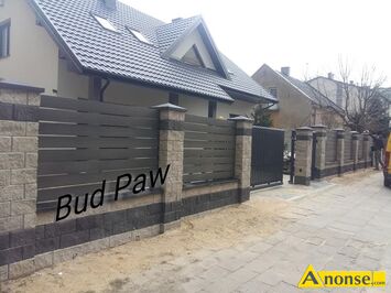 Anonse OGRODZENIA, Budowa ogrodze� od podstaw. Kompleksowe wykonawstwo od A do Ze Joniec Kost-bet Jadar Com-bet Panele ogrodzeniowe Siatka plecio