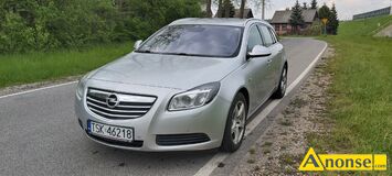 Anonse - OPEL INSIGNIA, 2009r., 2.000cm<sup>3</sup>, 160KM, diesel, kombi, 301.800km, srebrny, metalik, immobiliser, ASR, ABS, system kontroli trakcji, poduszki Anonse OPEL INSIGNIA, 2009r., 2.000cm<sup>3</sup>, 160KM, diesel, kombi, 301.800km, srebrny, metalik, immobiliser, ASR, ABS, system kontroli trakcji, poduszki
