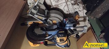 Anonse - PIŁA, uko¶nica, DEWALT DW 718, Ze stołem wielko¶ć piły 35cm, stan bardzo dobry, c.2.700zł. RADOM Anonse PIŁA, uko¶nica, DEWALT DW 718, Ze stołem wielko¶ć piły 35cm, stan bardzo dobry, c.2.700zł. RADOM