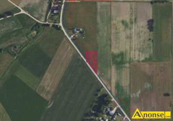 Anonse WIDOKOWA, dzia�ka 1950m<sup>2</sup>, rolna, przy g��wnej drodze, wjazd z drogi asfaltowej, pierwsza w pasie zabudowy, mo�liwo�� przy��czenia wody, mo�l