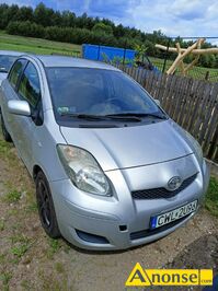 Anonse - TOYOTA YARIS, 2009r./VII, 1.400cm<sup>3</sup>, 90KM, turbo diesel + intercooler, hatchback, 300.000km, srebrny, metalik, ABS, immobiliser, elektryczne Anonse TOYOTA YARIS, 2009r./VII, 1.400cm<sup>3</sup>, 90KM, turbo diesel + intercooler, hatchback, 300.000km, srebrny, metalik, ABS, immobiliser, elektryczne