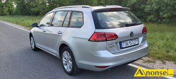 Anonse - VW GOLF VII, 2016r., 1.600cm<sup>3</sup>, 105KM, diesel, kombi, 174.000km, srebrny, metalik, poduszki powietrzne, 8xPP, ABS, immobiliser, system kontro Anonse VW GOLF VII, 2016r., 1.600cm<sup>3</sup>, 105KM, diesel, kombi, 174.000km, srebrny, metalik, poduszki powietrzne, 8xPP, ABS, immobiliser, system kontro