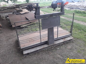 Anonse WAGA DO BYD�A, Sprzedam wag� do byd�a. 1000kg, c.2.000z�. LASOWICE