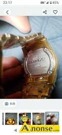 Anonse ZEGAREK NA R�K�, Witam Mam do sprzedania tanio fajny Pi�kny du�y nowy m�ski sportowy zegarek invicta bolt zeus 25206 w kolorze z�otym na bra