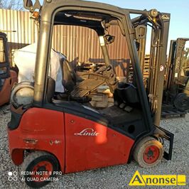 Anonse W�ZEK, spalinowy, LINDE, wysoko�� pod.3 m, ud�wig 1600 kg, zasilany gazem, 2009 r., stan dobry, c.30.000z�. MICHA��W