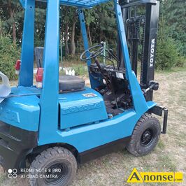 Anonse W�ZEK, spalinowy, TOYOTA-LINDE, c.14.000z�. MICHA��W