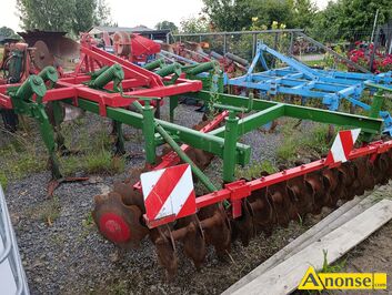 Anonse AGREGAT, RAU, szer 3m, na gesiostopie, zabezpieczenia spr�ynowe, z podw�jna talerzow�, tel517749978, stan bardzo dobry, c.11.500z�. RAWICA