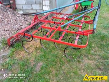Anonse AGREGAT, Uprawowy 245cm na wysokim z�bie z wa�kiem Niemiecki idealny mo�liwo�� dowozu, stan bardzo dobry, c.2.450z�. PU�AWY