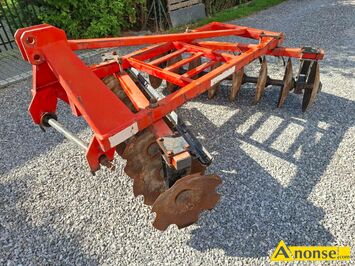 Anonse BRONA TALERZOWA, 2x8 firmy fabryczna 1.8m szeroko�ci w oryginale nie malowana rama prosta nie spawana ani nie pokrzywiona elementy robocze w