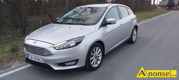 Anonse FORD FOCUS, 2015r., 1.600cm<sup>3</sup>, 115KM, diesel, hatchback, 116.800km, srebrny, metalik, poduszki powietrzne, 6xPP, system kontroli trakcji, aut