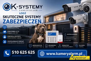 Anonse MONTA�/SERWIS KAMER ALARM�W, Firma OK-Systemy Zabezpiecze� monta� system�w zabezpiecze�. Zapraszam www.kameryalarm.pl ��D�
