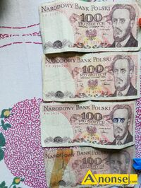 Anonse - PIENIĄDZE Z DAWNYCH LAT, Sprzedam 5 banknotów 100 złotych z Ludwikiem Waryńskim., stan dobry, c.100zł. WYŻNE Anonse PIENIĄDZE Z DAWNYCH LAT, Sprzedam 5 banknotów 100 złotych z Ludwikiem Waryńskim., stan dobry, c.100zł. WYŻNE