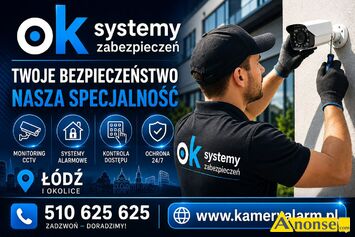 Anonse - ALARMY KAMERY W DOBREJ CENIE, Montaż systemów zabezpieczeń w dobrej cenie. Zapraszam www.kameryalarm.pl ŁÓD¬ Anonse ALARMY KAMERY W DOBREJ CENIE, Montaż systemów zabezpieczeń w dobrej cenie. Zapraszam www.kameryalarm.pl ŁÓD¬