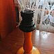 LAMPKA NOCNA, u�ywane, lampka nocna drewniana rodem z PRL-u, stan dobry, c.50z�. LUBLIN