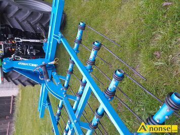 Anonse BRONA, NAMYS�O, Brona mulczowa zawieszana, Namys�o, szer. 3m, hydrauliczna regulacja palc�w, palce fi 16,raz u�yta., stan bardzo dobry, c.17