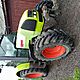 CI�GNIK, Claas Ares 656RZ, 2004r. 7520mtg. 4x4 135KM. 42km/h, przedni Tuz, EHR, klimatyzacja. nowe ogumienie, c.109.000z� do uzg.. DRAGANY t