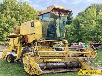 Anonse KOMBAJN, zbo�owy, NEW HOLLAND, z kabin�, wspomaganie kierownicy, heder 3m, z sieczkarni�, Na sprzeda� New Holland 8050. Kombajn jest po �niw