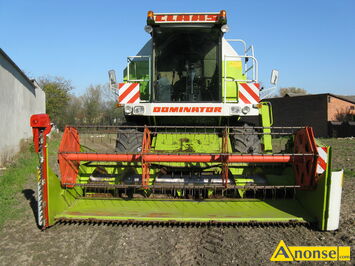 Anonse KOMBAJN, zbo�owy, Claas Dominator 98sl. Skrzynia hydrosta Heder kompaktowy 3,90 idealny na przejazdy, ze sto�em do rzepaku. Kombajn jest z