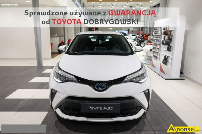 Toyota  C-HR, 2021r., 1.000cm3, 98KM , hybrydowy, sedan, 6.853km, biały, metalik,opis dodatkowy: ab - image 0 - anonse.com