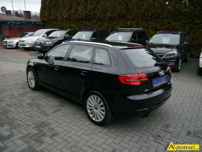 AUDI  A3, 2009r., 1.798cm3, 160KM , benzyna, hatchback, 207.941km, czarny, metalik,opis dodatkowy:  - image 6 - anonse.com