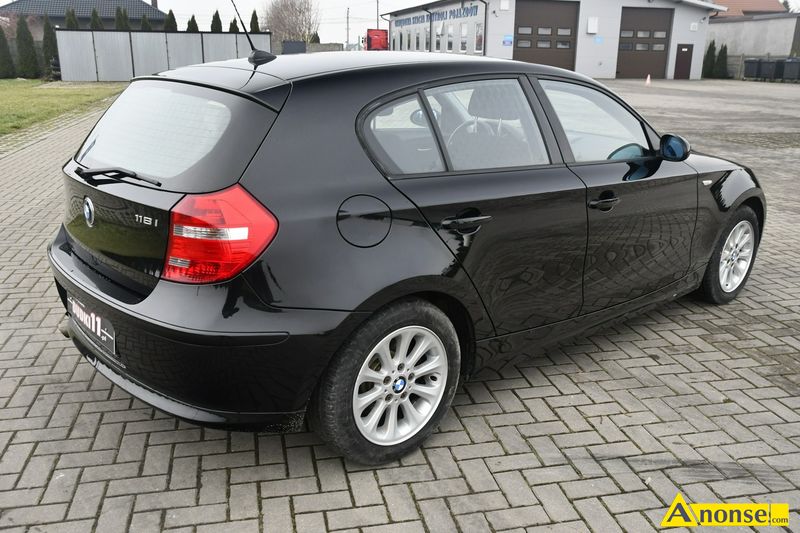 BMW  118, 2007r., 2.000cm3, 130KM , benzyna, hatchback, 217.000km, czarny, metalik,opis dodatkowy:  - image 6 - anonse.com