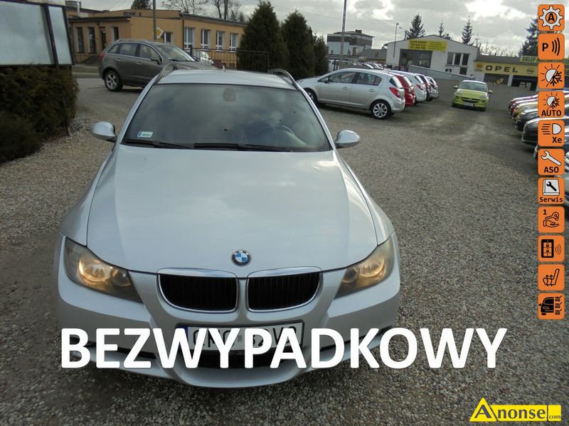 BMW  320, 2009r., 1.995cm3, 143KM , diesel, 346.000km, srebrny,opis dodatkowy: abs, kontrola trakcj - image 0 - anonse.com