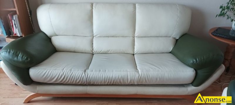 MEBLE , uywane,opis dodatkowy: sprzedam komplet wypoczynkowy 1. sofa 3 osobowa, 2. sofa 2 osobowa. - image 0 - anonse.com