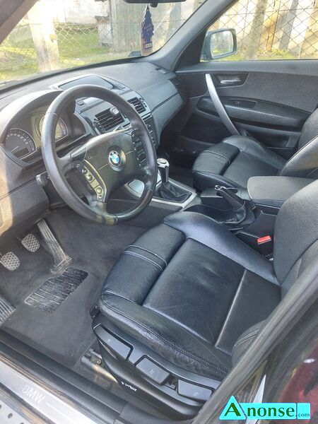 BMW  X3, 2005r., 2.999cm3, 202KM , diesel, 350.000km, czarny,bezpieczestwo: poduszki powietrzne,in - image 2 - anonse.com