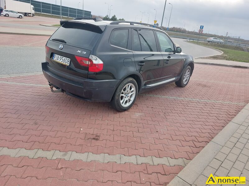BMW  X3, 2005r., 2.999cm3, 202KM , diesel, 350.000km, czarny,bezpieczestwo: poduszki powietrzne,in - image 3 - anonse.com