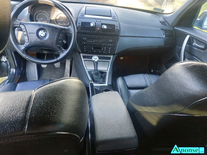 BMW  X3, 2005r., 2.999cm3, 205KM , diesel, 350.000km, czarny, metalik,komfort: elektryczne szyby,in - image 3 - anonse.com