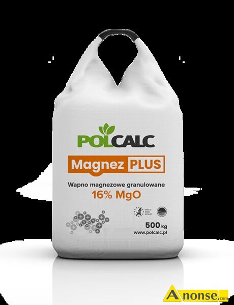 nawozy , wapniowo-magnezowe,opis dodatkowy: Posiadam w sprzeday wapno granulowane POLCALC Magnez P - image 0 - anonse.com